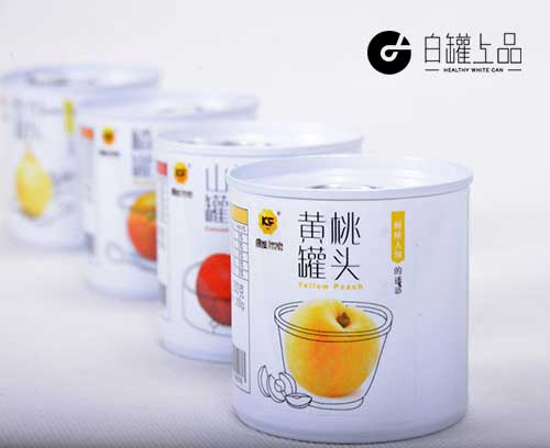 覆膜铁两片罐水果罐头